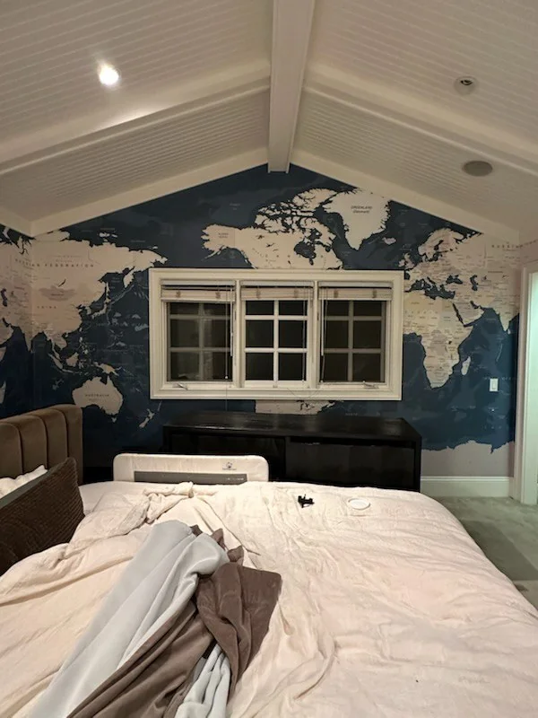 Modern wallpaper design Philadelphia home